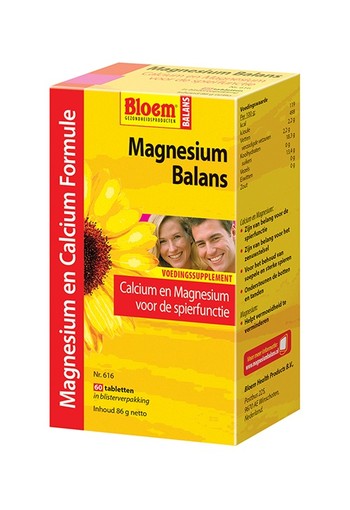Bloem Magnesium balans (60 Tabletten)