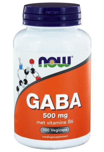 NOW GABA 500mg (100 Vegetarische capsules)
