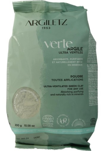 Argiletz Klei ultrafijn groen (300 Gram)