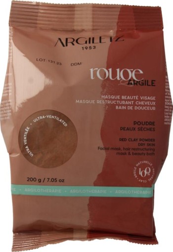 Argiletz Klei superfijn rood (200 Gram)