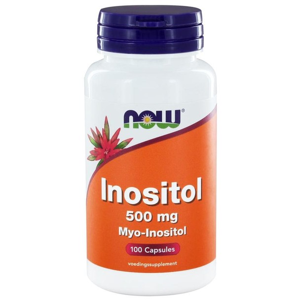 NOW Inositol 500 mg (100 Capsules)