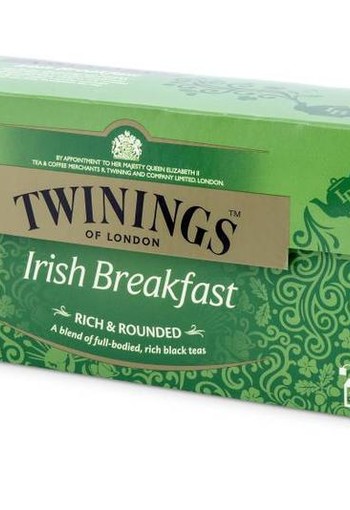 Twinings Irish breakfast enveloppe zwarte thee (25 Stuks)