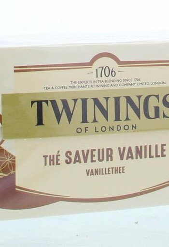 Twinings Vanille aroma (25 Zakjes)