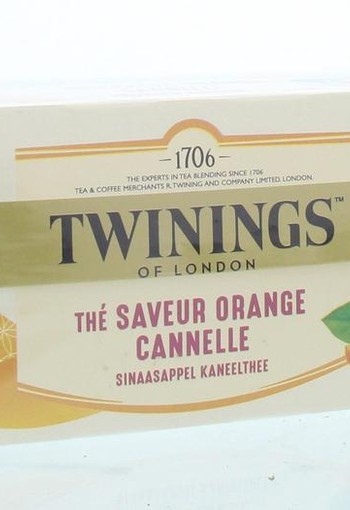 Twinings Sinaasappel kaneel thee (25 Zakjes)
