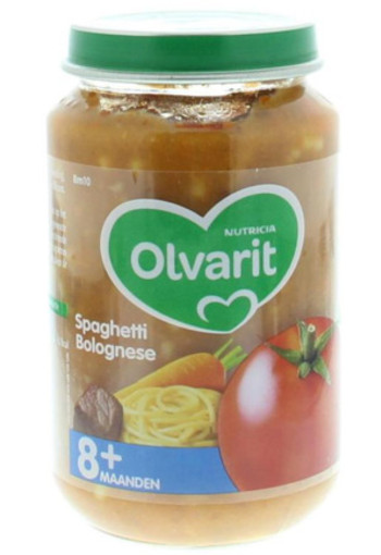 Olvarit Spaghetti Bolognese 8m10 200g