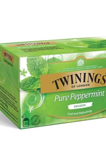 Twinings Infusions peppermint (25 Zakjes)