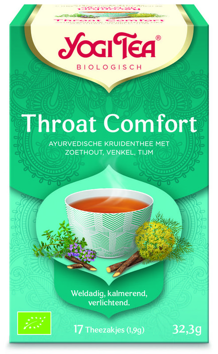 Yogi Tea Throat comfort bio (17 Zakjes)