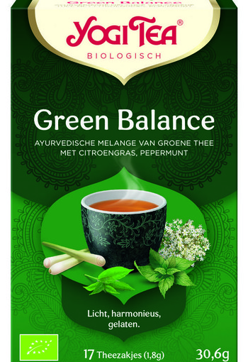 Yogi Tea Green balance bio (17 Zakjes)
