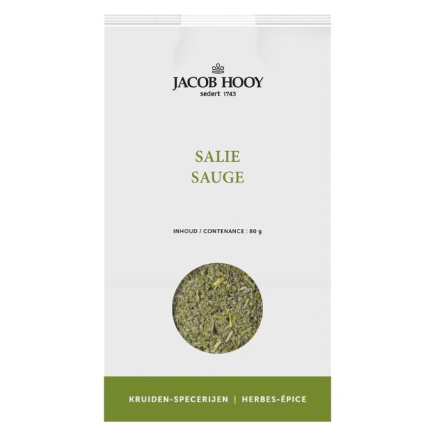 Jacob Hooy Salie gesneden (80 Gram)