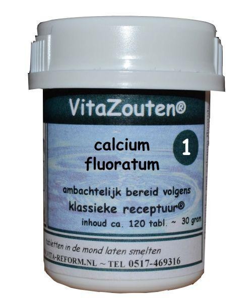 Vitazouten Calcium fluoratum Vitazout nr. 01 (120 Tabletten)