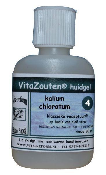 Vitazouten Kalium muriaticum/chloratum huidgel nr. 04 (30 Milliliter)