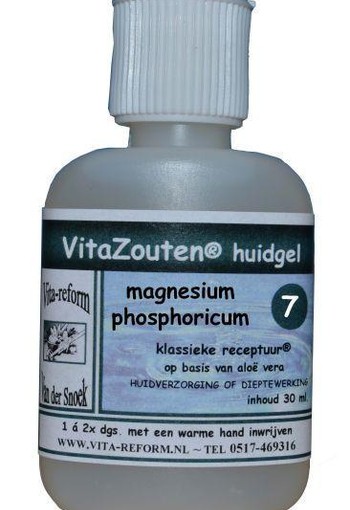 Vitazouten Magnesium phosphoricum huidgel nr. 07 (30 Milliliter)