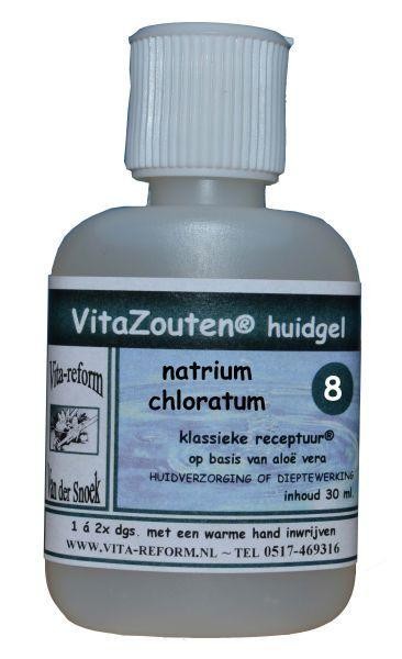 Vitazouten Natrium chloratum/mur. huidgel nr. 08 (30 Milliliter)