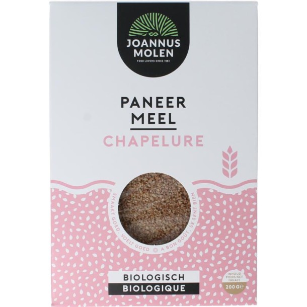 Joannusmolen Paneermeel eerste keuze bio (200 Gram)