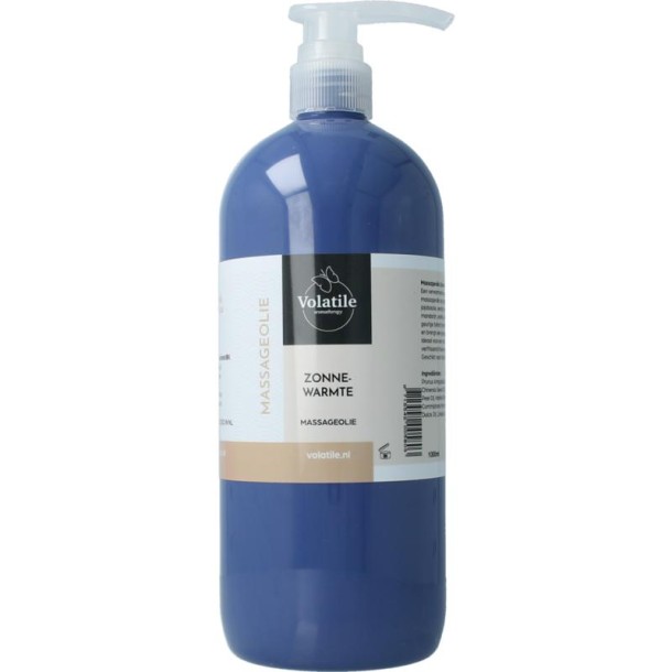 Volatile Massageolie zonnewarmte (1 Liter)