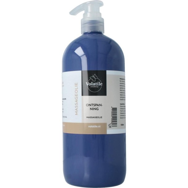 Volatile Massageolie ontspanning lavendel geranium (1 Liter)