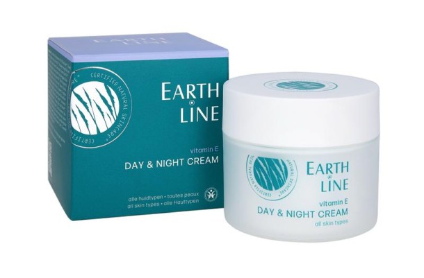 Earth Line Vitamine E dag en nachtcreme (50 Milliliter)