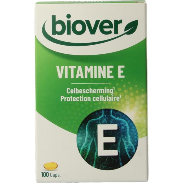 Biover Vitamine E natural 45IE (100 Capsules)