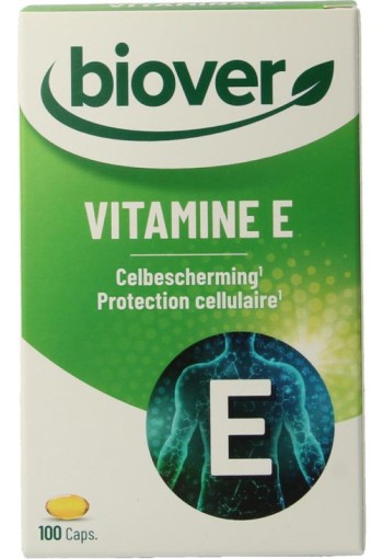 Biover Vitamine E natural 45IE (100 Capsules)