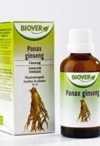 Biover Panax ginseng tinctuur bio (50 Milliliter)