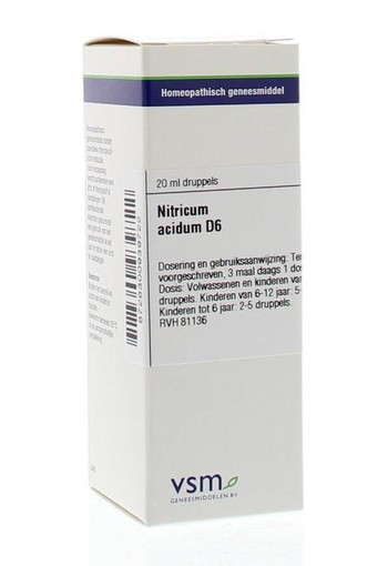 VSM Nitricum acidum D6 (20 Milliliter)
