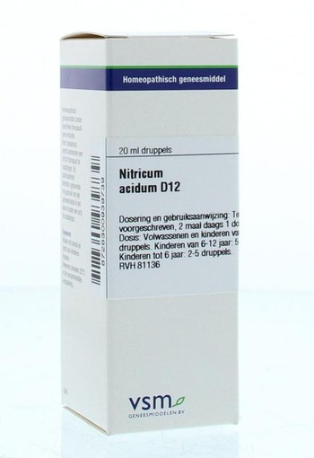 VSM Nitricum acidum D12 (20 Milliliter)