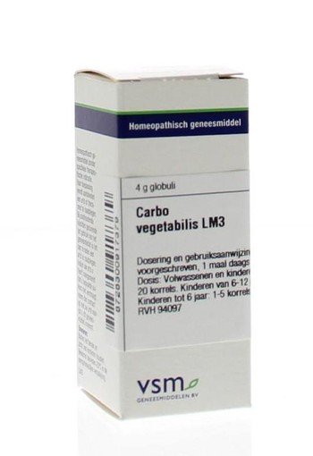 VSM Carbo vegetabilis LM3 (4 Gram)