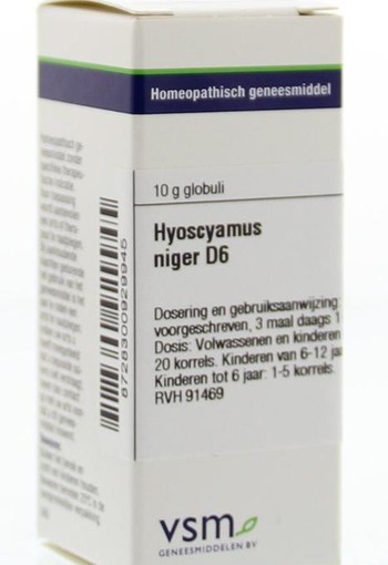 VSM Hyoscyamus niger D6 (10 Gram)