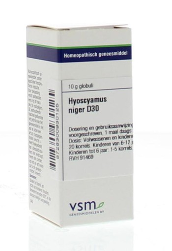 VSM Hyoscyamus niger D30 (10 Gram)