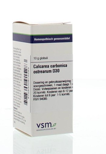 VSM Calcarea carbonica ostrearum D30 (10 Gram)