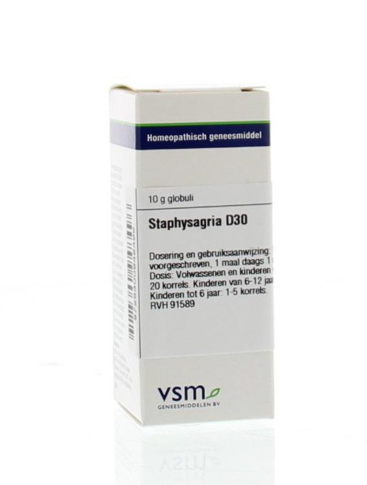 VSM Staphysagria D30 (10 Gram)