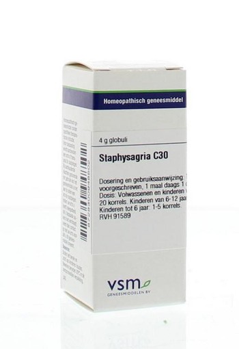 VSM Staphysagria C30 (4 Gram)