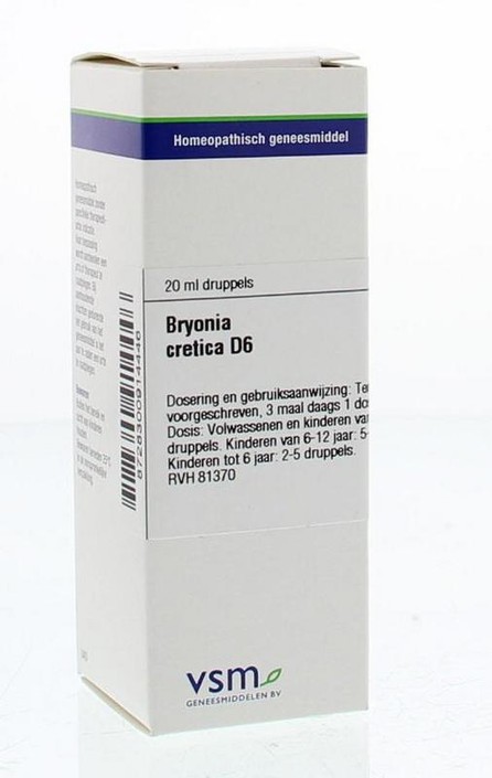 VSM Bryonia cretica D6 (20 Milliliter)