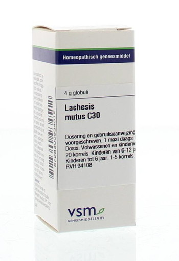 VSM Lachesis mutus C30 (4 Gram)