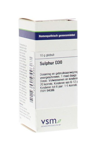 VSM Sulphur D30 (10 Gram)