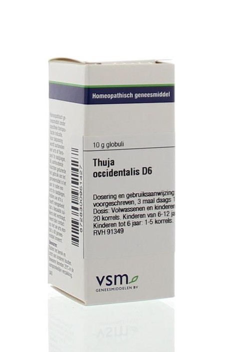 VSM Thuja occidentalis D6 (10 Gram)