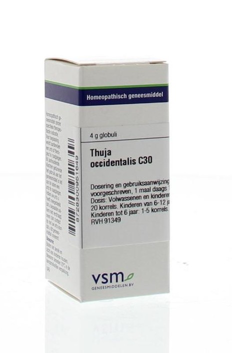 VSM Thuja occidentalis C30 (4 Gram)