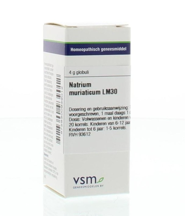 VSM Natrium muriaticum LM30 (4 Gram)