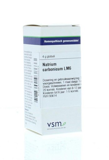 VSM Natrium carbonicum LM6 (4 Gram)