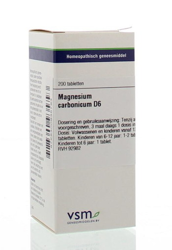 VSM Magnesium carbonicum D6 (200 Tabletten)