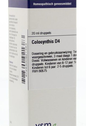 VSM Colocynthis D4 (20 Milliliter)