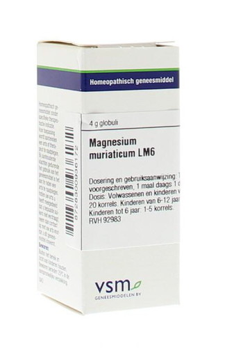 VSM Magnesium muriaticum LM6 (4 Gram)