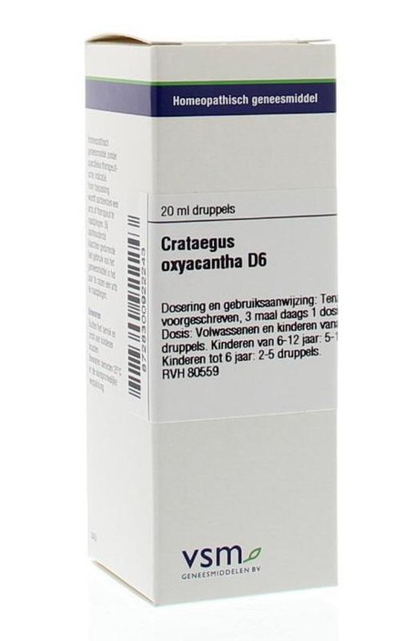VSM Crataegus oxyacantha D6 (20 Milliliter)