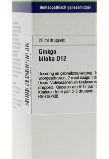VSM Ginkgo biloba D12 (20 Milliliter)