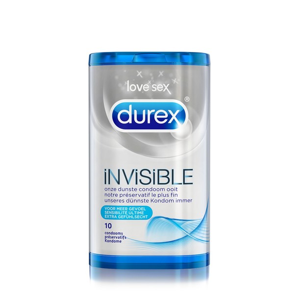 Durex Invisible Extra Dun 10st