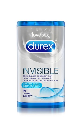 Durex Invisible Extra Dun 10st