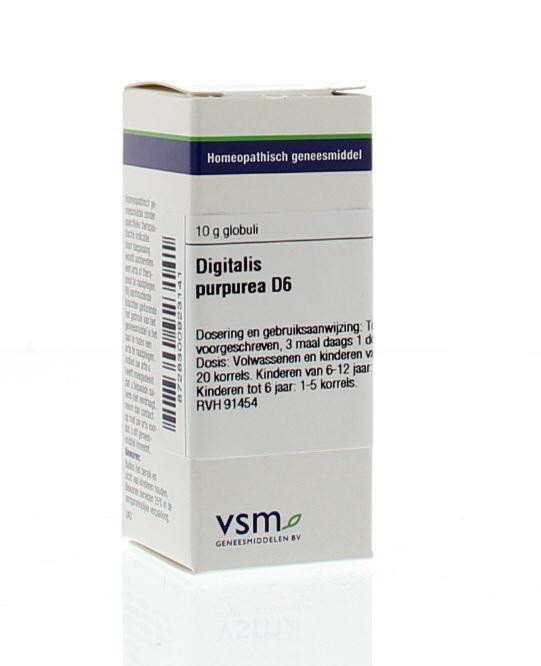 VSM Digitalis purpurea D6 (10 Gram)
