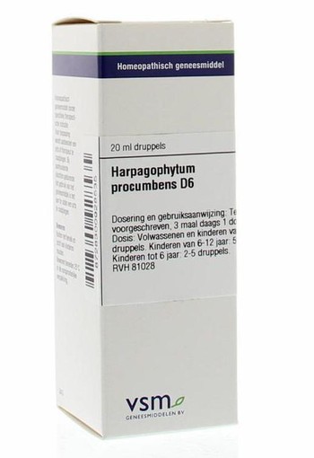 VSM Harpagophytum procumbens D6 (20 Milliliter)