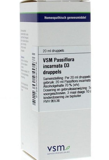 VSM Passiflora incarnata D3 (20 Milliliter)
