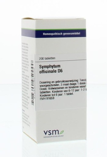 VSM Symphytum officinale D6 (200 Tabletten)